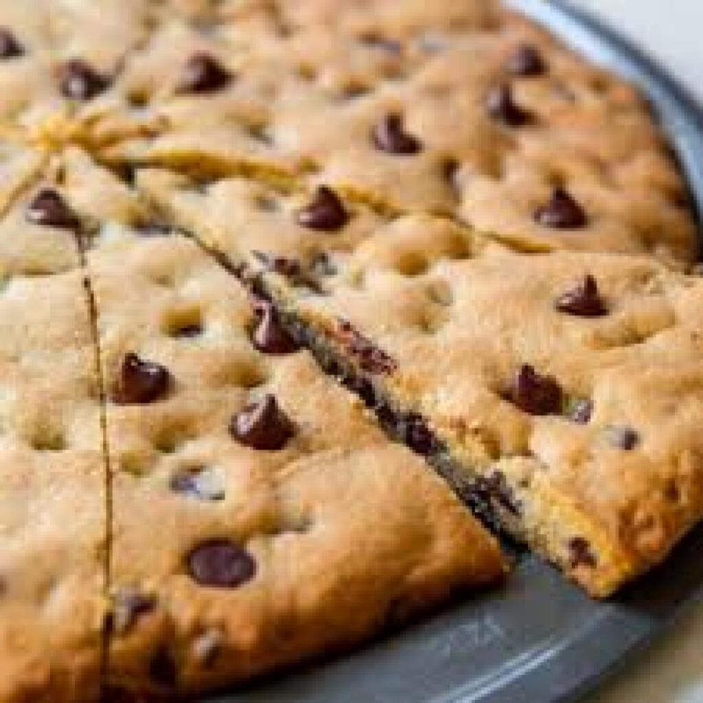 Linwood Pizza, Wyoming, MN -Chocolate Chip Cookie for sharing